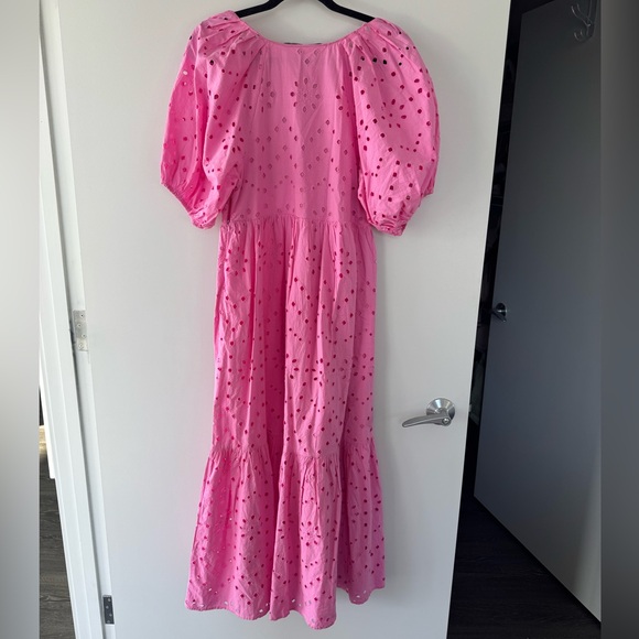Zara | Eyelit Maxi Dress - Picture 3 of 3